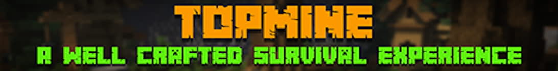 TopMine  Quests  mcMMO  Cosmetics Minecraft Server