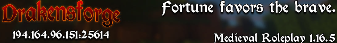 Drakensforge Minecraft Server
