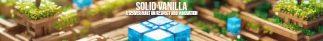 Solid Vanilla Minecraft Server