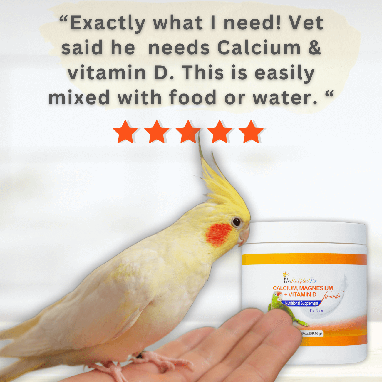 Bird Calcium testimonial