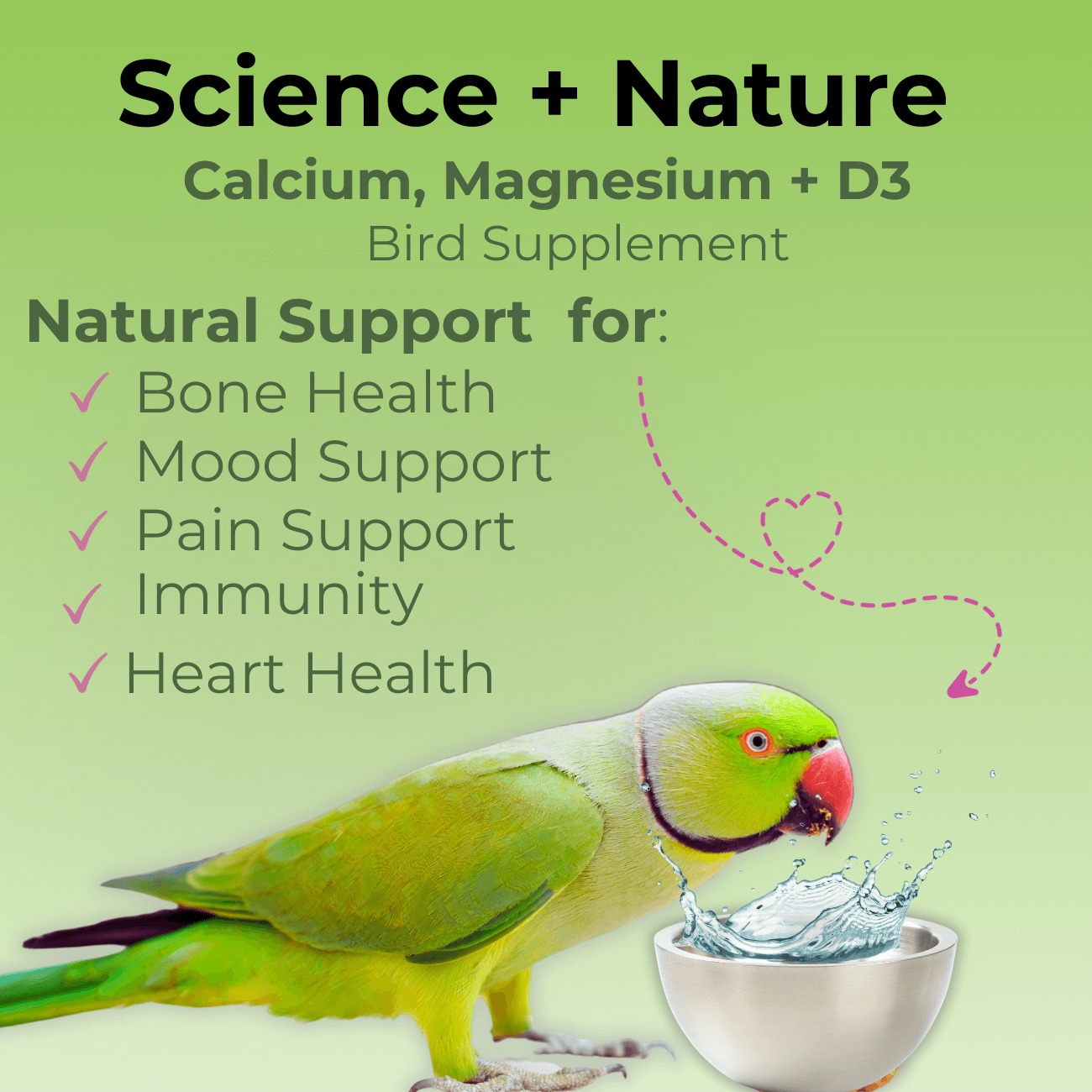 Bird Calcium + D3